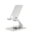 thumbnail image 3 of Metal Foldable Stand, Multiple Angle Tablets Stand Holder Rotating Stand Stable &Stylishs Phone Tablets Holder Bracket, 3 of 11