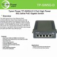 thumbnail image 2 of Tycon Systems TP-SW5G-D 5 PORT HIGH POWER POE 10/100/1000BASET S, 2 of 3