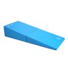 Blue Folding Incline Gymnastics Mat Training Foam Triangle Tumbling Wedge