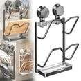 thumbnail image 1 of Kitchen Pot Lid Storage Rack, Wall Mounted Pot Lid Holder While Cooking, Pots and Pans Organizer Under Cabinet Under Cabinet & Countertop, No Drilling for Kitchen Storage, 6.3x2.96x12.0"(C), 1 of 8