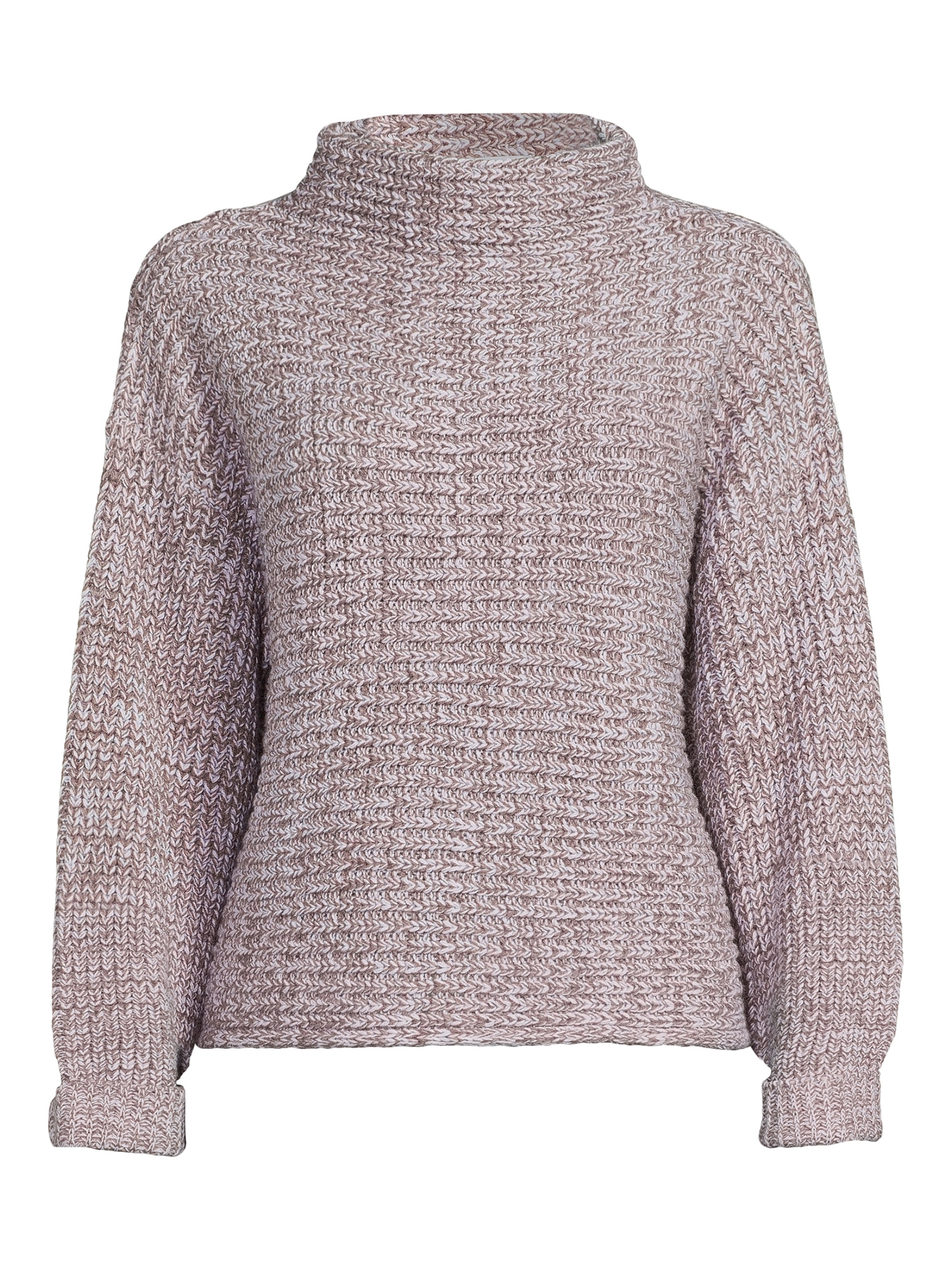 Time and Tru Women's Horizontal Shaker Knit Sweater - image 5 of 5