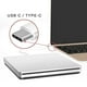 thumbnail image 5 of Unidad externa de CD de DVD, USB C USB 3.0 Superdrive Burner unidad óptica CD RW DVD RW Disc Duplicador compatible con Mac MacBook Pro Air iMac y computadora portátil Ofspeizc 223086-1, 5 of 7