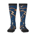 thumbnail image 1 of Balery Giraffe Skin Calcetines novedosos Calcetines deportivos Calcetines hasta la rodilla Calcetines de algodón Calcetines originales y geniales, 1 of 6