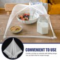 thumbnail image 4 of Monyance Foldable Food Tent Cover Dome Covers Tent Umbrella Protector Server Cake Reusable Pastry Lid Picnic Metal Steel Stainless Partieswarmers(17.72X17.72X15.75Inches), 4 of 10