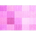 thumbnail image 1 of Ahgly Company Indoor Rectangle Abstract Pink Contemporary Area Rugs, 2' x 3', 1 of 4
