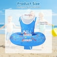 thumbnail image 6 of HEY! SPLASH Swim Vest Age 3-6 Kids, Adjustable Strap Floaties Swimsuit for Boys/Girls 30-60lbs, Pool Floating Tubes Swim Trainer Jackets, Beginner Learn to Swim,Blue Surf Shark, 6 of 7