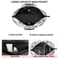 thumbnail image 3 of Sac de Week-End Inspiré du Jeu Sportif avec Imprimés de Softball et de Baseball, Sac Fourre-Tout de Voyage Polyvalent avec Sangle Réglable pour Garçons et Adolescents, 3 of 5