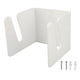 thumbnail image 1 of Soporte de pared para patineta de acrílico para exhibición de almacenamiento Percha Decoración del hogar para interiores Blanco, 1 of 10