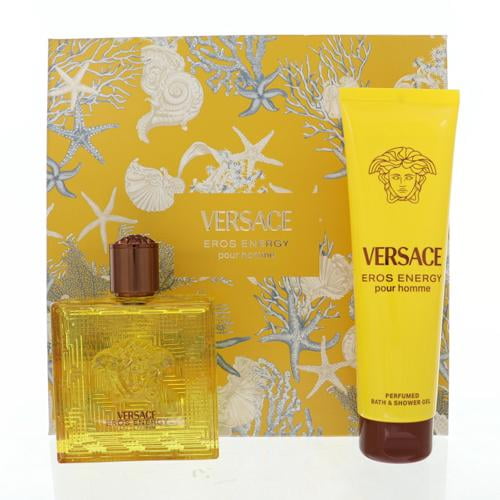 Eros Energy 3.4 Eau De Parfum Spray by Versace Gift Set for Men
