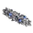 thumbnail image 2 of Hair Barrettes Crystal Rhinestones Hair Clips Butterfly French Clips Vintage Spring Hair Clips Flower Hair Jewelry, 2 of 7