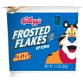 thumbnail image 4 of Kellogg's Frosted Flakes Cold Breakfast Cereal Cup, 8 Vitamins and Minerals, Kids Snacks, Original, 2.1oz (Pack 6), 4 of 5