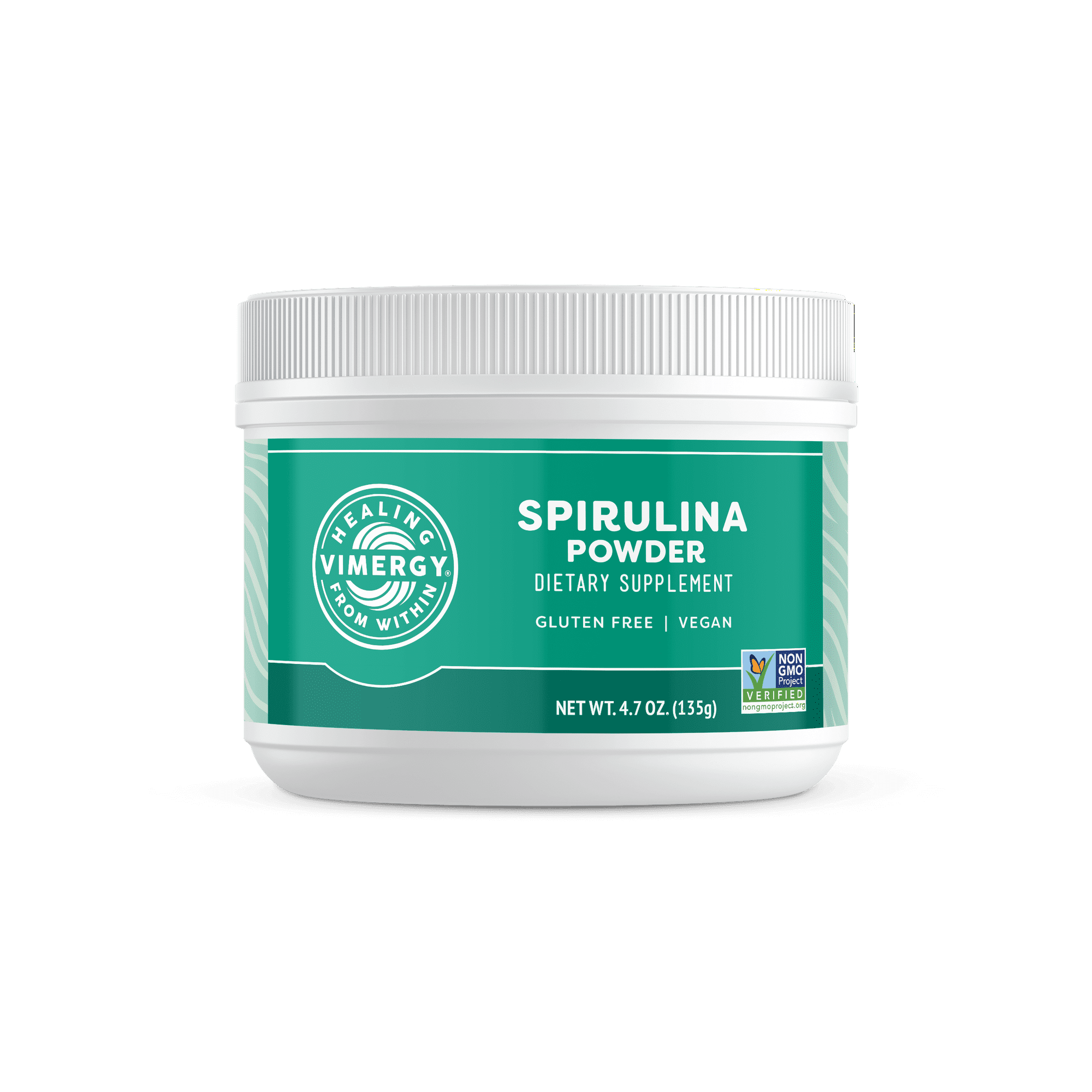 VIMERGY Natural Spirulina Powder, Trial Size - 45 Servings – Super Greens Powder