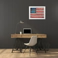 thumbnail image 3 of Rae, Marla 14x12 White Modern Wood Framed Museum Art Print Titled - Pledge of Allegiance, 3 of 4