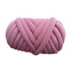 thumbnail image 5 of Chunky Yarn 62.3ft Hilo Tubular Lavable Jumbo Para Macramé Throw Pillow Dark Pink Sunnimix hilo grueso, 5 of 8