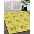 thumbnail image 3 of Ahgly Company Machine Washable Indoor Rectangle Transitional Yellow Area Rugs, 2' x 5', 3 of 7