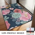 thumbnail image 3 of Pioneer Flower Floral Print Pattern Door Rugs,Washable Non Slip Door Mats Indoor,Decorative Door Mats,Entry Mat Indoor for Entrance,Bedroom,Kitchen,Bathroom,20"x32", 3 of 6