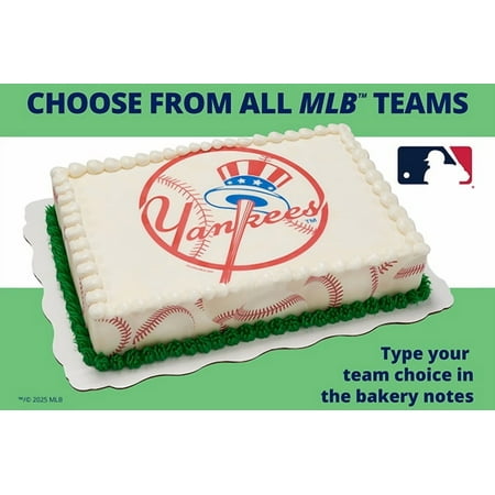 MLB Sheet Cake