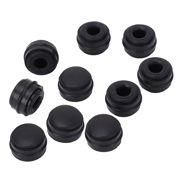 Tapa del Tornillo de Purga de Freno, Tapa de Ajuste de Grasa de Goma Universal de Goma Suave 222101 Para Coches bicicletas de motor