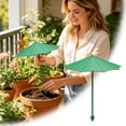 thumbnail image 2 of Umbrella for Outdoor Plants, 10.5" UV-Resistant Sun Shade Cover for Potted Garden Beds Seedlings, Flower Sun Protection for Patio Porch Greenhouse Summer Scene, 2 of 6
