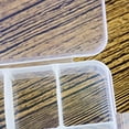 thumbnail image 5 of Magik 2 Pack Plastic Storage Case Box Jewelry Earring DIY Making Tool Containers 10 Grids Removable Dividers (2 Pack, 10 Grid Blue), 5 of 6