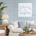 thumbnail image 3 of Stupell Industries Contemporary Minimal Saltwater & Sunshine Canvas Art, 24 x 24, by SunDance Group; LLC, 3 of 7