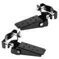 thumbnail image 1 of Piezas de bicicleta de motocicleta de acero, marco de pedal plegable (1 par, negro), 1 of 5