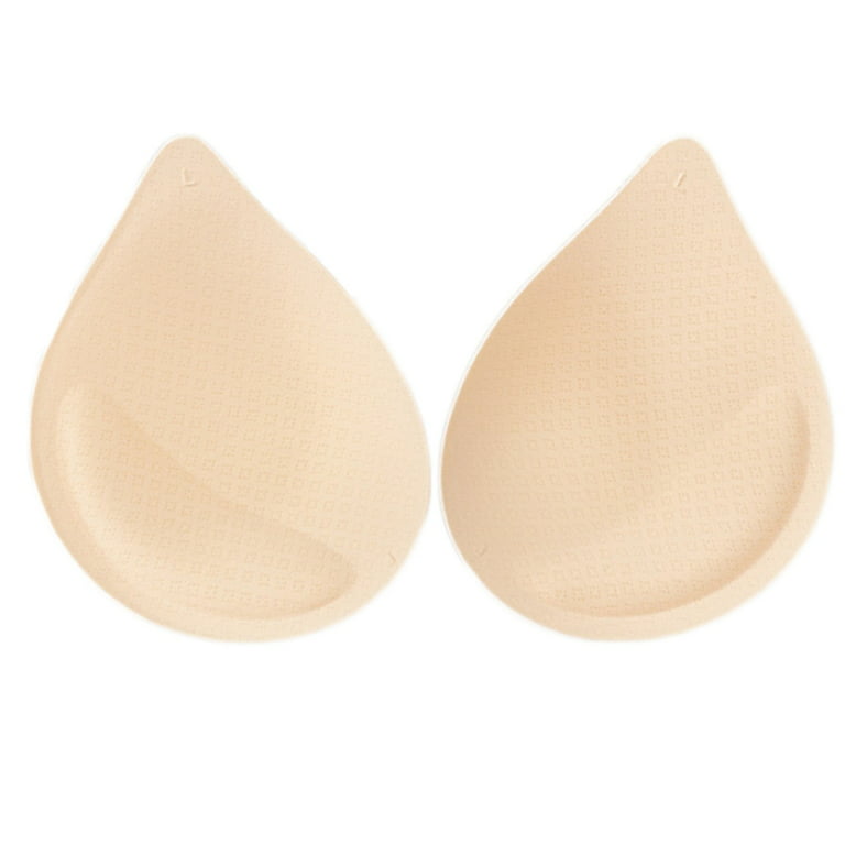 ZUARFY Women Bra Pads Water Drop Shape Removable Push Up Cups Inserts  Bikini Enhancers 