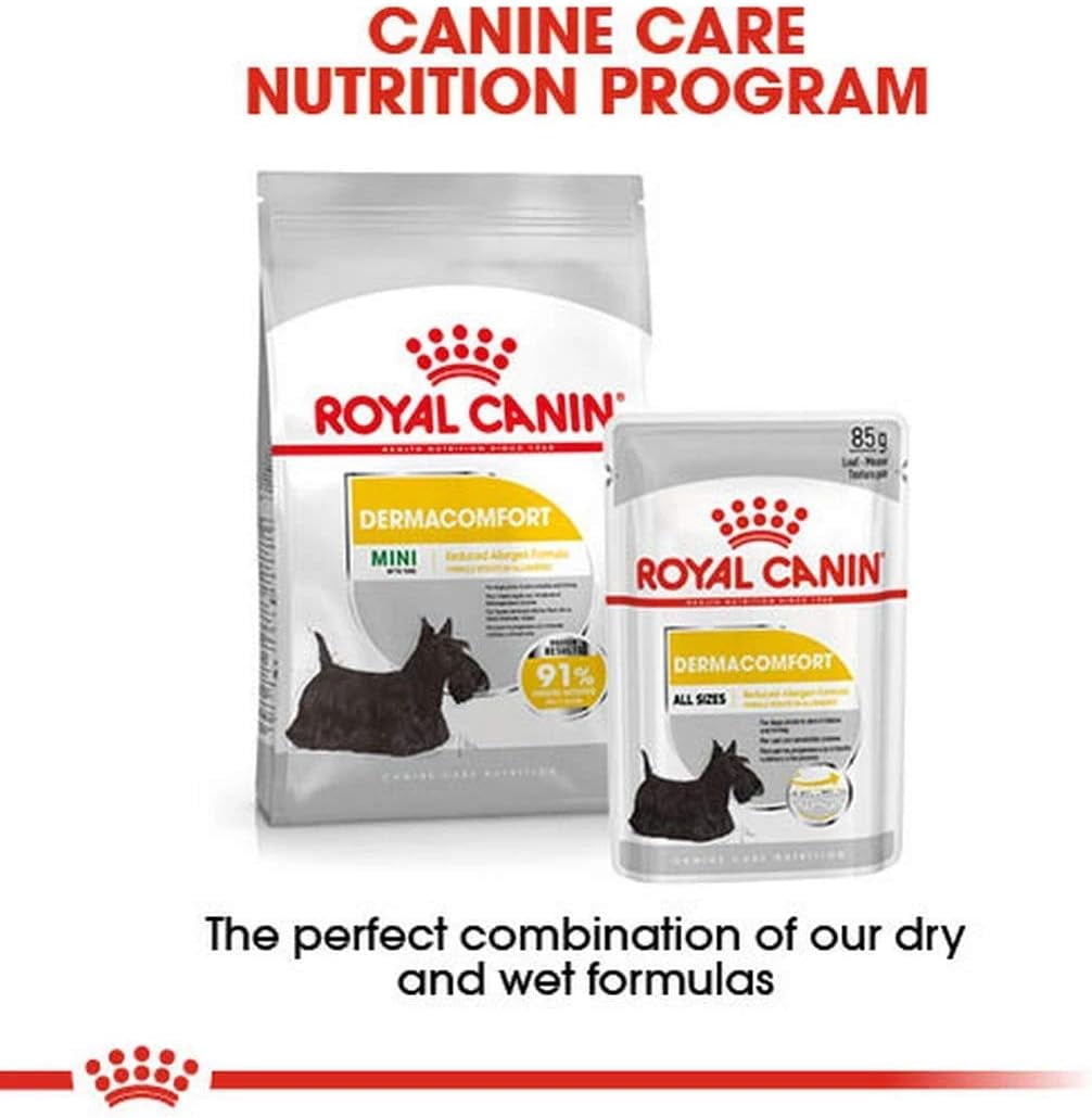 Royal Canin Dermacomfort Dog Wet Food Loaf 12x85g