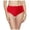 Red, variant on Riforla Swimsuit Bottoms for Women Retro High Rise Full Coverage Bikini Briefs Basic Swimwear Bathing Suit Bottoms Red M