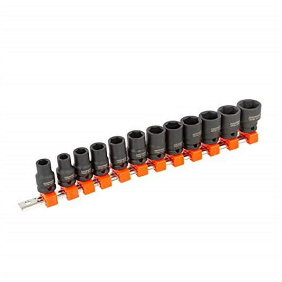 OEMTools 12 Piece 3/8" Drive Impact Socket Set (Metric)