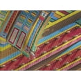 thumbnail image 4 of Ambesonne Colorful Quilted Bedspread Set 3 Pcs, Scenes from Singapore, Queen Size, Multicolor, 4 of 5