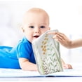 thumbnail image 7 of GZHJMY Baby Gauze Towels for Kids Soft Handkerchief Newborn 100% Cotton Tropical Leaves Butterflies Flower Absorbent 12x12 Inch 3 Pack, 7 of 7