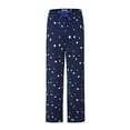 thumbnail image 3 of GLOBAL Cotton Flannel 2 Pack Women's Pajama Pants Sleepwear Sleep Pants,S-3XL, 3 of 4