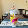 thumbnail image 1 of Taza infantil de dibujos animados de Shin-Chan de Crayon, linda taza de acero inoxidable 304 con aislamiento al vacío de doble capa, taza portátil con pajita, 1 of 7
