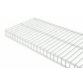 thumbnail image 3 of Rubbermaid Linen Shelf Kit - Metal Ventilated Storage Shelf - 24 x 12 in, White — Home & Garage Storage, Stackable Design, 3 of 3