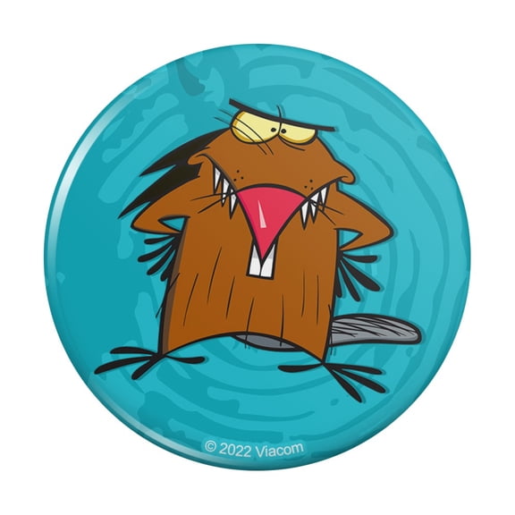 Angry Beavers Daggett Pinback Button Pin