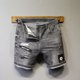 thumbnail image 5 of Pantalones cortos de mezclilla para hombre, de longitud media hasta la rodilla, rectos, cortos, rotos, de lujo, desgastados, elásticos, con cremallera, 5 of 5