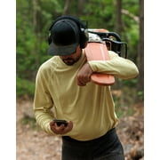 Swiss Tech Electronic Hearing Protection Earmuffs with Bluetooth, Rechargeable, NRR 25dB, Tonen