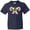 Navy, variant on Inktastic Candy Canes and Holly Christmas Youth T-Shirt