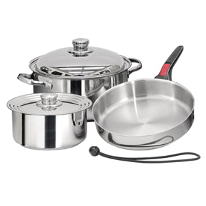 Magma Nestable 7 Piece S.S. Starter Cookware Set