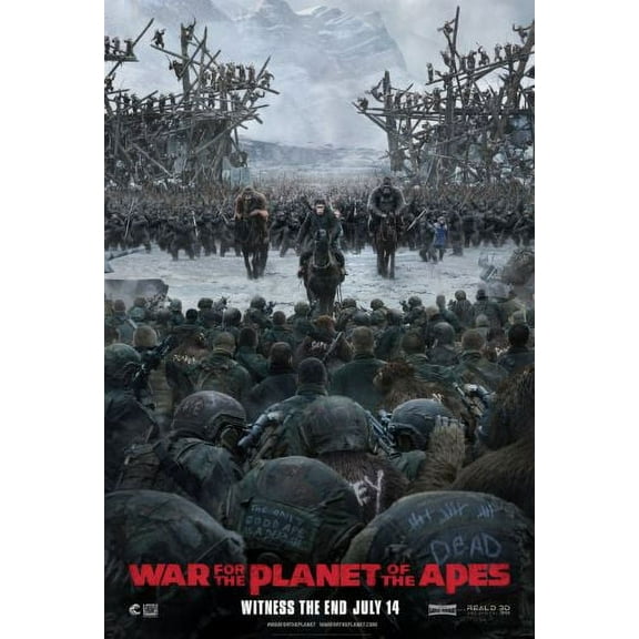 (11inx17in) Mini Poster War For Planet Of Apes Poster 11x17 poster