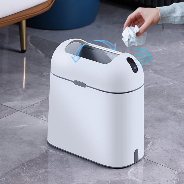 iMounTEK 2.38Gal/9L Automatic Kitchen Trash Can Touchless Garbage Can