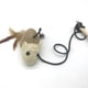 thumbnail image 2 of Pet Cat Teaser Juguetes interactivos para gatito Sisal Feather Wood Wand Catcher Stick, 2 of 8