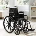 thumbnail image 4 of McKesson Wheelchair with Swing-Away Footrests, Detachable Arms - 16 in Seat, 1 Ct, 4 of 4