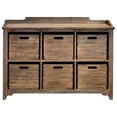 thumbnail image 3 of Bowery Hill 6 Cubby Hobby Cupboard in Driftwood and Gray Wash, 3 of 8