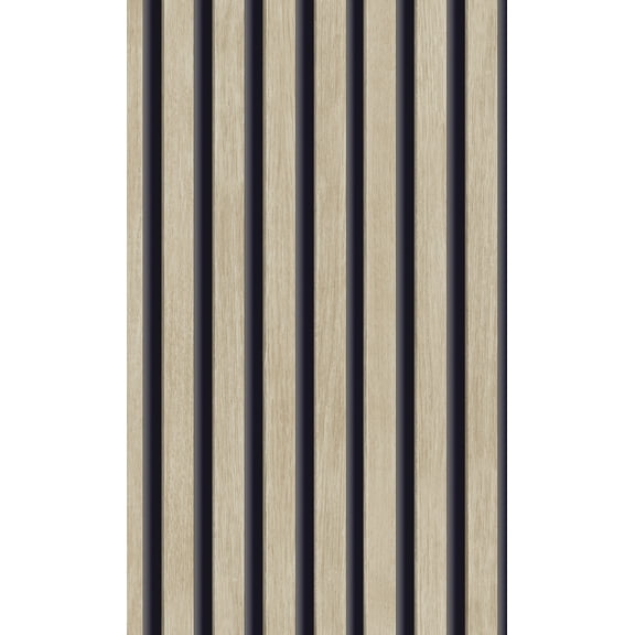 Beige Elegant Stripe Wallpaper