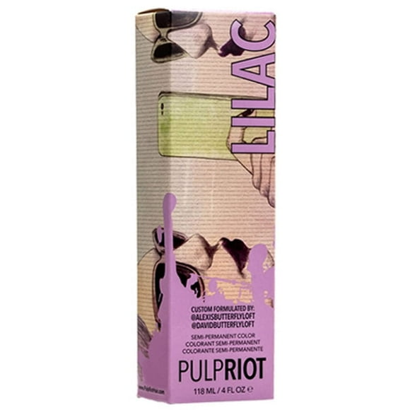 Pulp Riot SemiPermanent Hair Color 4oz Lilac