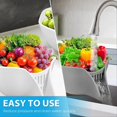 thumbnail image 4 of Fruits Vegetables Draining Bowl Kitchen Food Strainer,B, 4 of 5