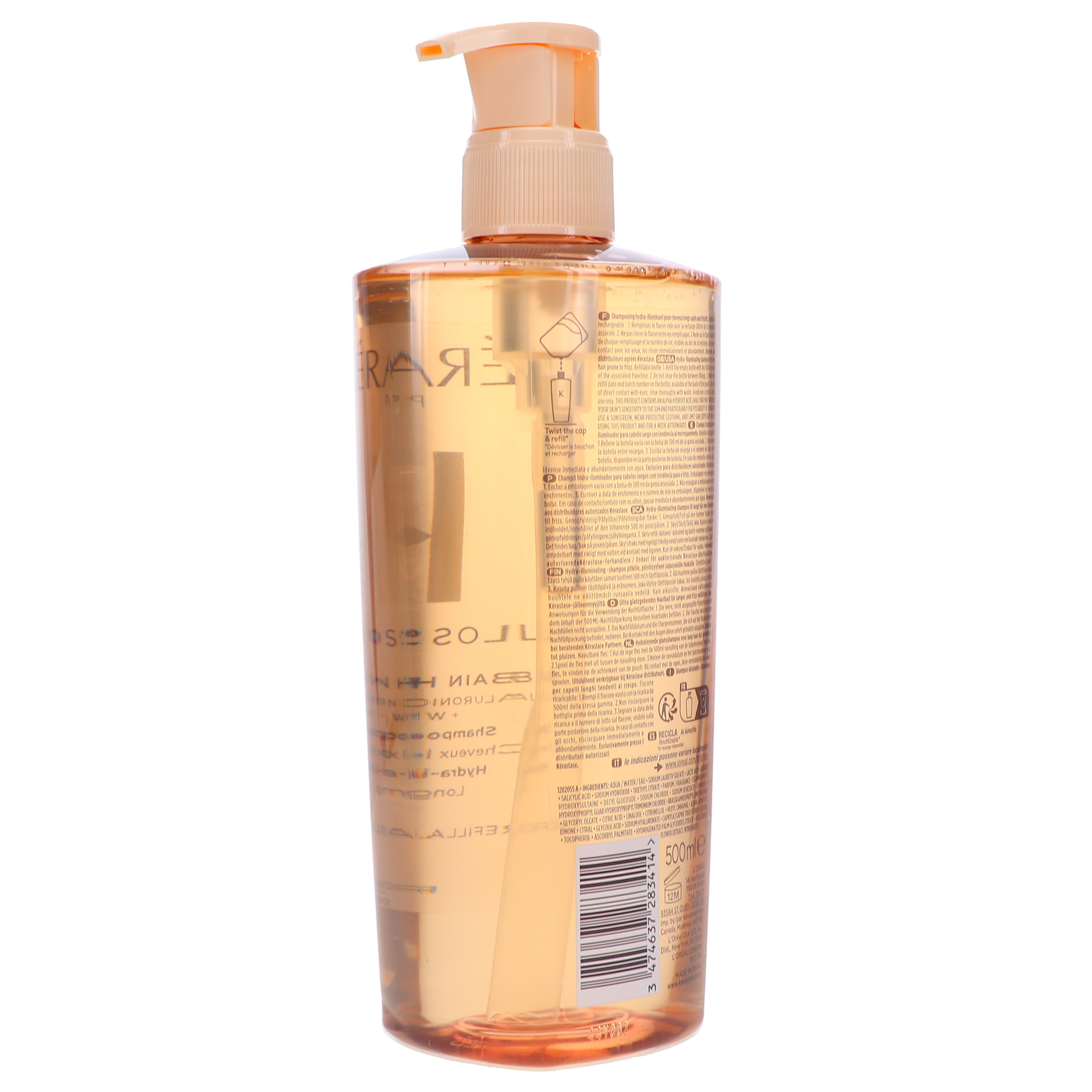 Kerastase Gloss Absolu Bain Hydra-Glaze Hydra-Illuminating Shampoo 16.9 oz