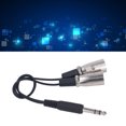 thumbnail image 4 of 6.35mm Male To XLR Male Cable, Safe Lower Distortion Anti Signal Loss Audio Splitter Cable  For Microphone, 4 of 8